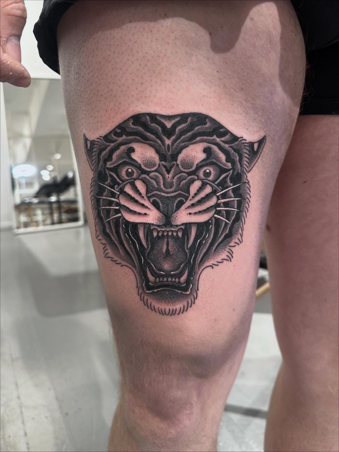 Tradisjonell tatovering panter Oslo