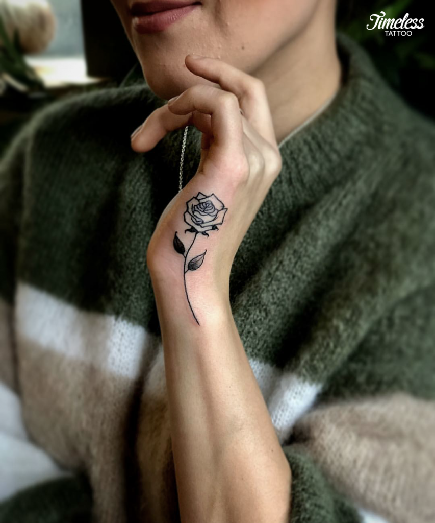 hånd tatovering